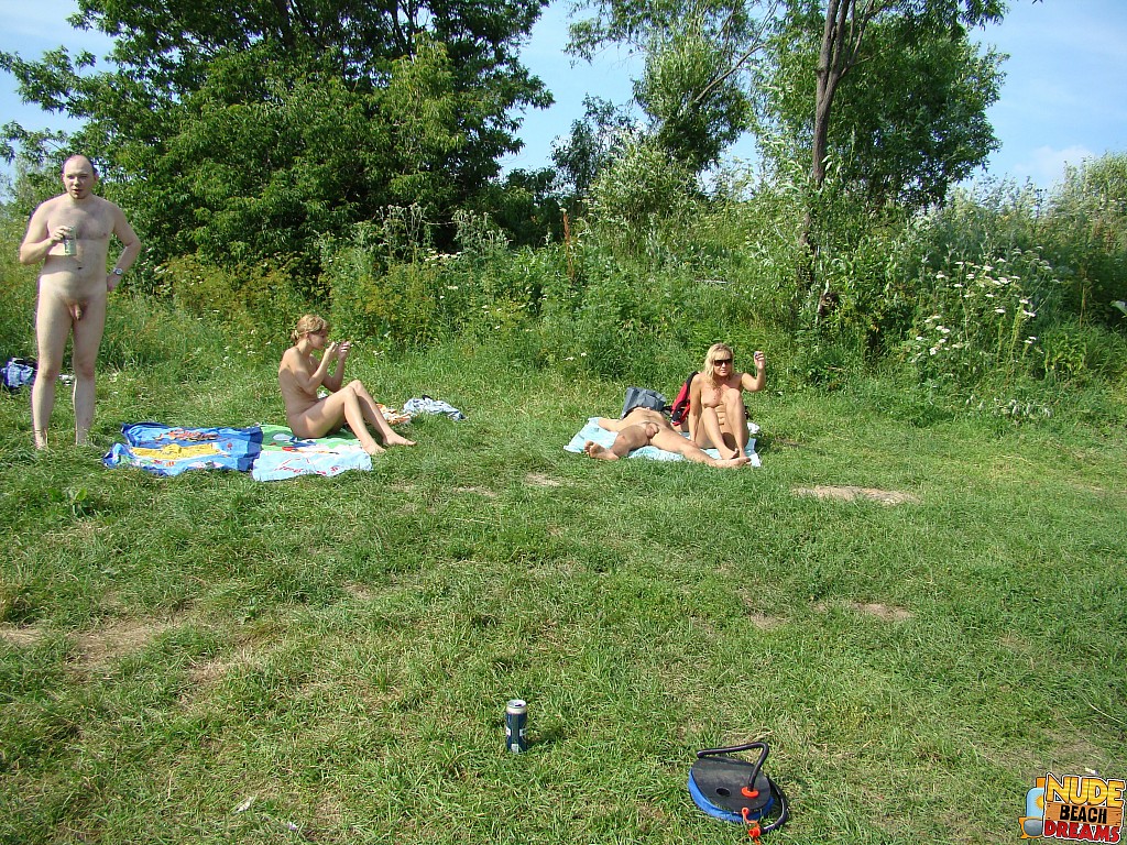 Naked People Having Loads Of Fun Beach Swingers